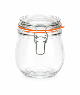 500ml Pot en verre Kilnclip