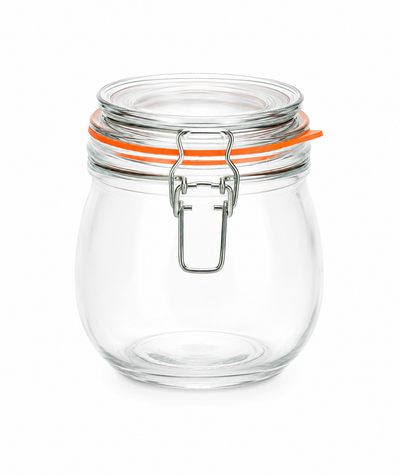 500ml Pot en verre Kilnclip