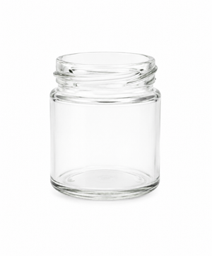30ml White Flint Glass Squat Jar