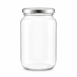 Pot à confiture en verre de 370 ml