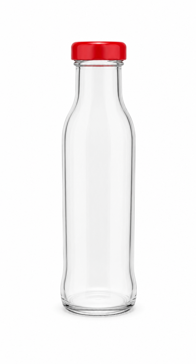 Bouteille en verre de 10 oz de crème à salade