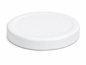 Caps en plastique blanc à vis de 48 mm
