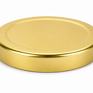 Cap à vis en or pâle de 48 mm