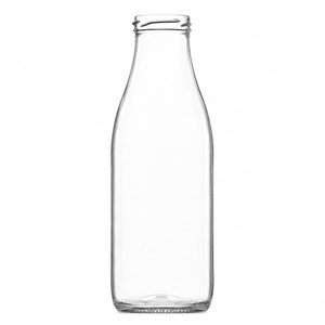 Bouteilles de lait à col vissé de 750 ml