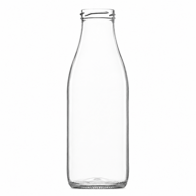 Bouteilles de lait à col vissé de 750 ml