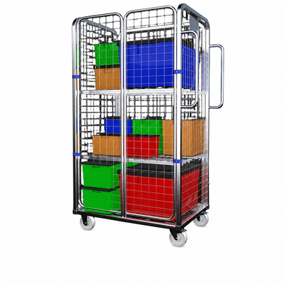Chariot de picking de marchandises à quatre côtés - Gamme AB