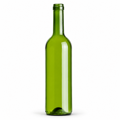 Bordelaise Ecova 2 Revolution 75cl Green 04 Glass Bottle – 18mm Cork Finish