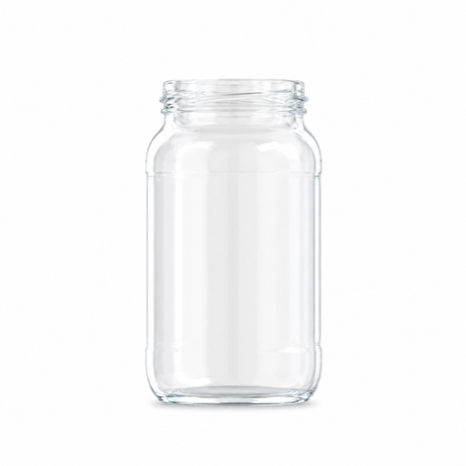 380ml Flint Glass Preserve Food Jar