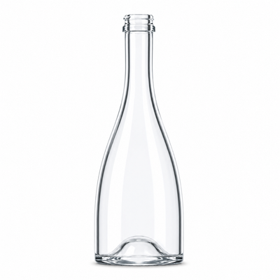ALIENOR 75cl Extra Flint Sparkling Wine Bottle – Crown Finish