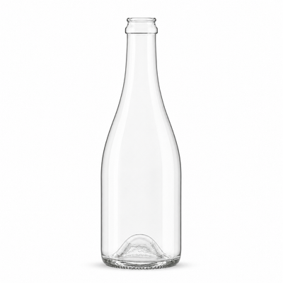 Méthode Traditionnelle 75cl Flint Glass Bottle – Crown Finish