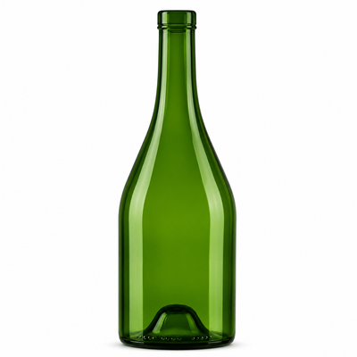 CARAFE 70cl Green 04 Glass Bottle – DBBT29 Cork Finish