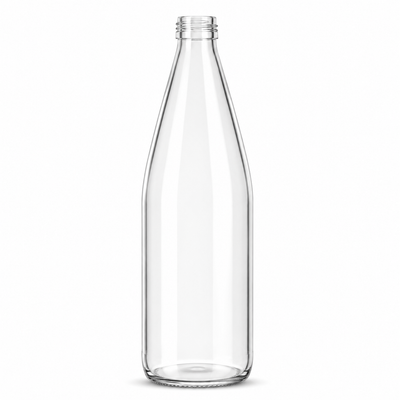 GNESTM 100cl Flint Glass Bottle – Pressure 28 Finish (G027)