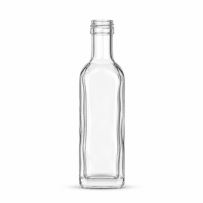 Bouteille en verre Frantoio Marasca d'huile de 60 ml (col vissé)