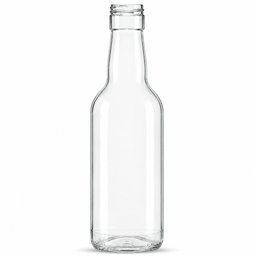 RHUM ECOVA 50cl Flint Glass Bottle – G400 Screw Cap Finish
