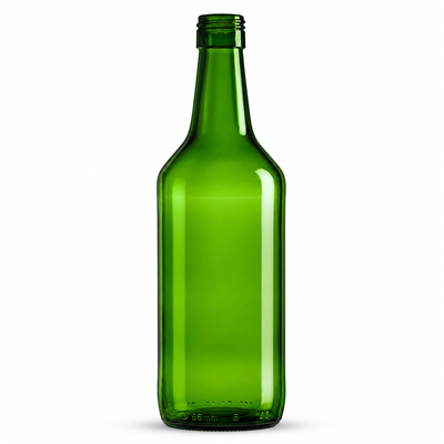 VDN 100cl Green 04 Glass Bottle – BVP31.5 Screw Cap Finish