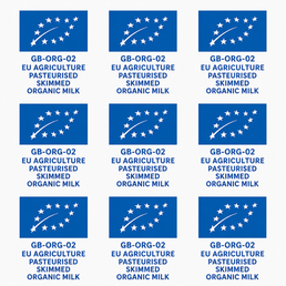 Feuille de recouvrement en aluminium – Écrémé biologique 51 mm x 50 microns (environ 15 kg par boîte)