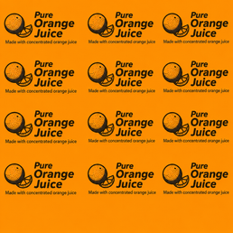 Feuille de recouvrement en aluminium – Jus d'orange pur 51mm / 88mm x 50 microns (Environ 15kg par boîte)