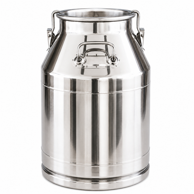 5 Litre Stainless Steel Milk Churn – Compact, Durable & Hygienic