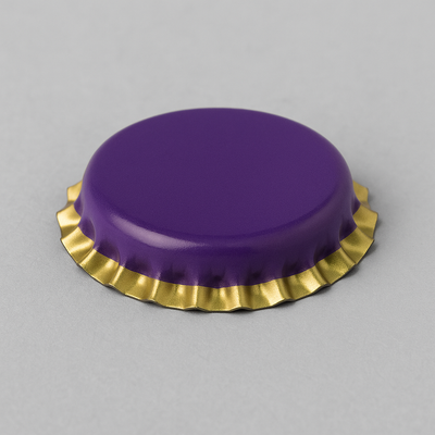Corchos de corona morados para botellas de cerveza – 26mm