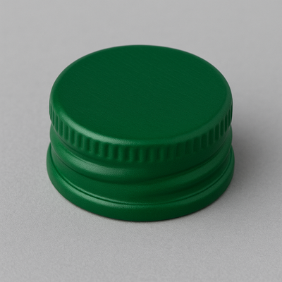 Tapas de botella verdes a prueba de manipulación MCA2 de 28MM