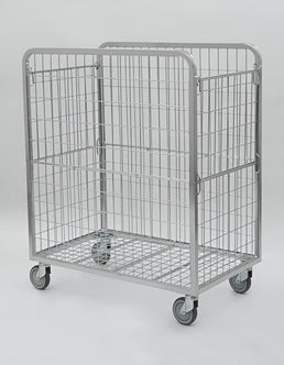 Container for Cartons 600x1000 H1200 – Optimized Roll Cage for Boxed Goods - AB Range