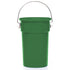 22 Litre Food Approved Round Bin with Drop-Down Stainless Steel Handle