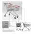 130L Large Shopping Trolley – Avant Series - AB Range