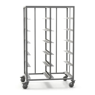 12 x Euro Trolley – Double Trolley for 35L Bale Arm Crates (600x400x197mm)