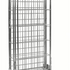 Stackable Roll Container – 3 Sided Mesh Roll Cage with Shelf | 400kg Load Capacity