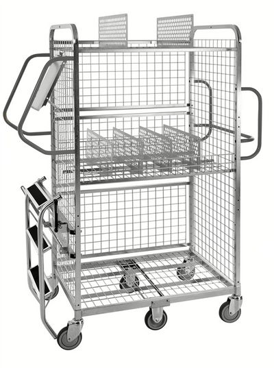 Modul 300 Picking Trolley – Electrogalvanised Flex Cart – 300kg Capacity (1300mm)