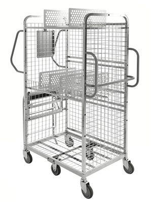 Order Picking Trolley – Modul 300 Electrogalvanised Flex Cart – 300kg Capacity (900 × 625 × 1230 mm)