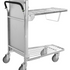 Ergonomic Stackable Shop Trolley – Spring-Loaded Upper Shelf | 90kg Shelf Capacity