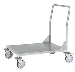 Stainless Steel Platform Trolley – C3 (AISI 304) – 1050 × 550 × 905 mm