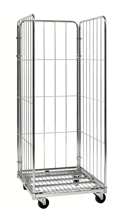 3-Sided Roll Container – 400kg Capacity – AB Handling & Packaging
