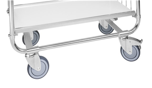Series 8000 Shelving Trolley – Electrogalvanised Flex Cart – 250kg Capacity (1195 × 470 × 1120 mm)