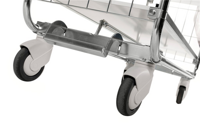 Series 8000 Shelving Trolley – Electrogalvanised Flex Cart with Central Lock – 250kg Capacity (1195 × 470 × 1120 mm)