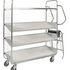 Series 8000 Shelving Trolley – Electrogalvanised – 250 kg Capacity (1395 × 470 × 1590 mm)