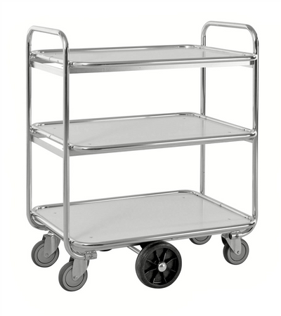 Order Picking Trolley – 3 Tier Electrogalvanised (1300mm) – 300kg Capacity