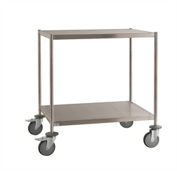 Stainless Steel Trolley – Fully Welded – 2 Levels – C3 – 825 × 575 × 900 mm