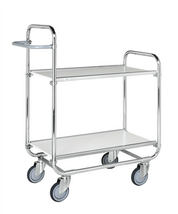 Series 8000 Shelving Trolley – Electrogalvanised Flex Cart – 250kg Capacity (1195 × 470 × 1120 mm)