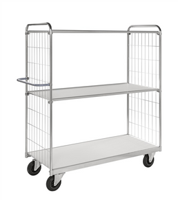 Series 9000 Shelving Trolley – Electrogalvanised – 300 kg Capacity (1390 × 650 × 1695 mm)