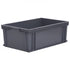 43.8 Litre Euro Stacking Box – 600x400x220mm – Solid Sides & Base