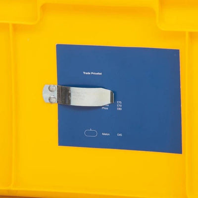 Spring Card Clip – Bright Zinc Plated Container Identification Clip