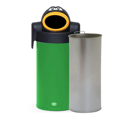 62 Litre Litter Eater Bin with Beak – Fun MDPE Recycling & Waste Bin