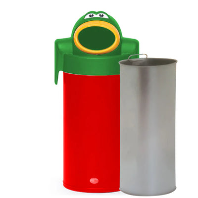 62 Litre Litter Eater Bin with Beak – Fun MDPE Recycling & Waste Bin