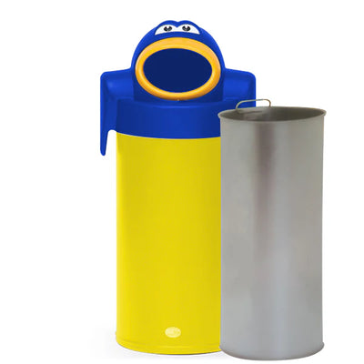 62 Litre Litter Eater Bin with Beak – Fun MDPE Recycling & Waste Bin