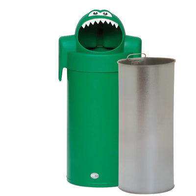62 Litre Litter Eater Bin with Teeth – Fun MDPE Recycling & Waste Bin