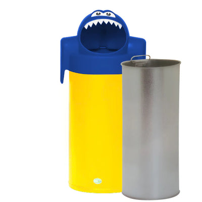 62 Litre Litter Eater Bin with Teeth – Fun MDPE Recycling & Waste Bin
