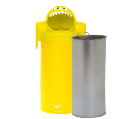 62 Litre Litter Eater Bin with Teeth – Fun MDPE Recycling & Waste Bin