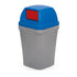 100 Litre Swing Top Bin – MDPE Waste & Recycling Bin with Drop-On Lid